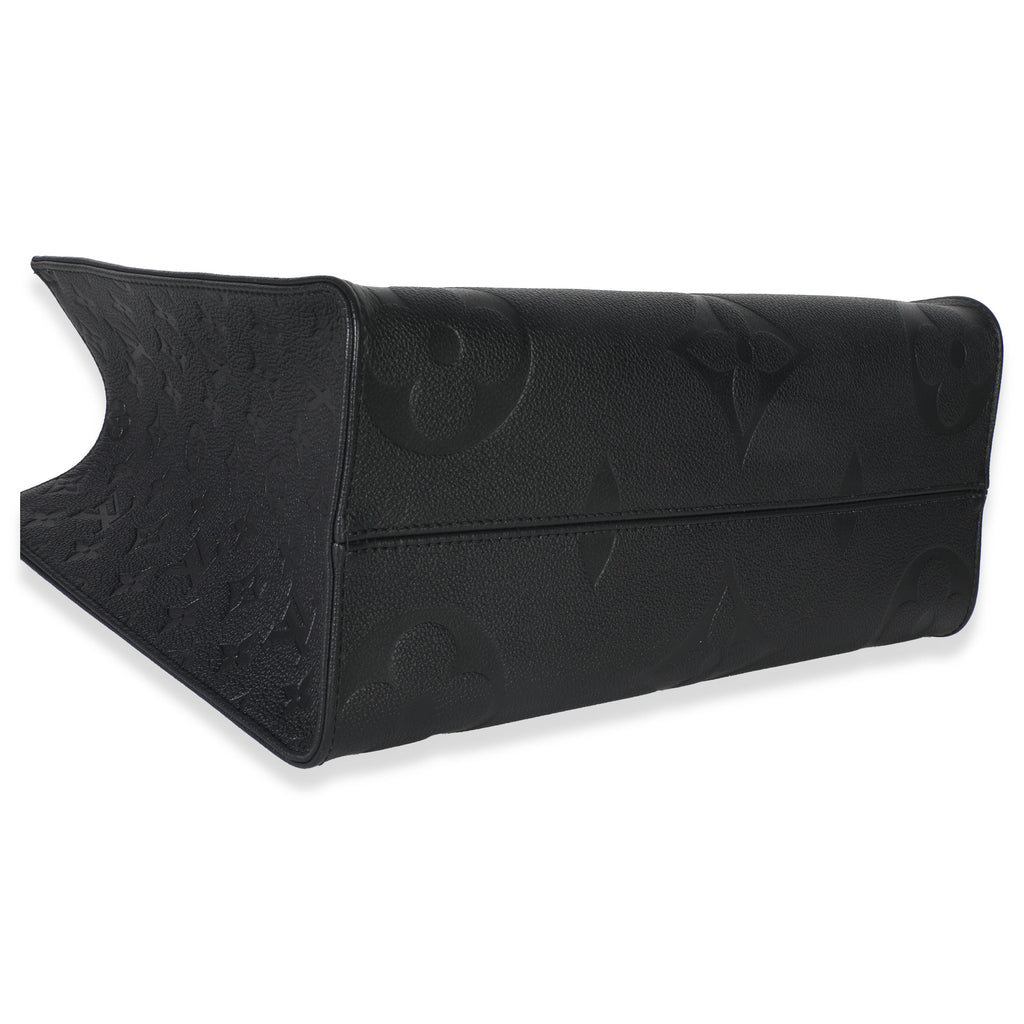 Louis Vuitton Black Monogram Empreinte Onthego MM