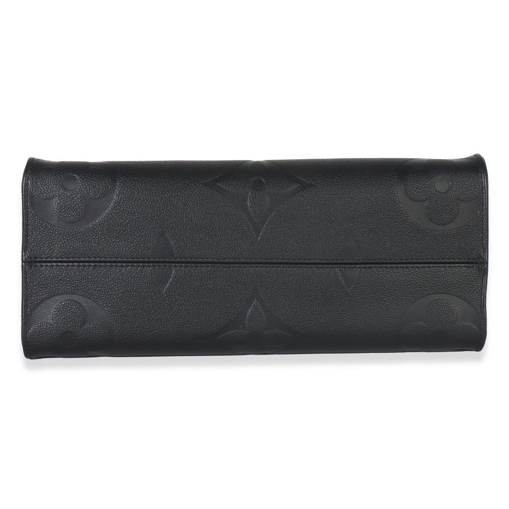 Louis Vuitton Black Monogram Empreinte Onthego MM