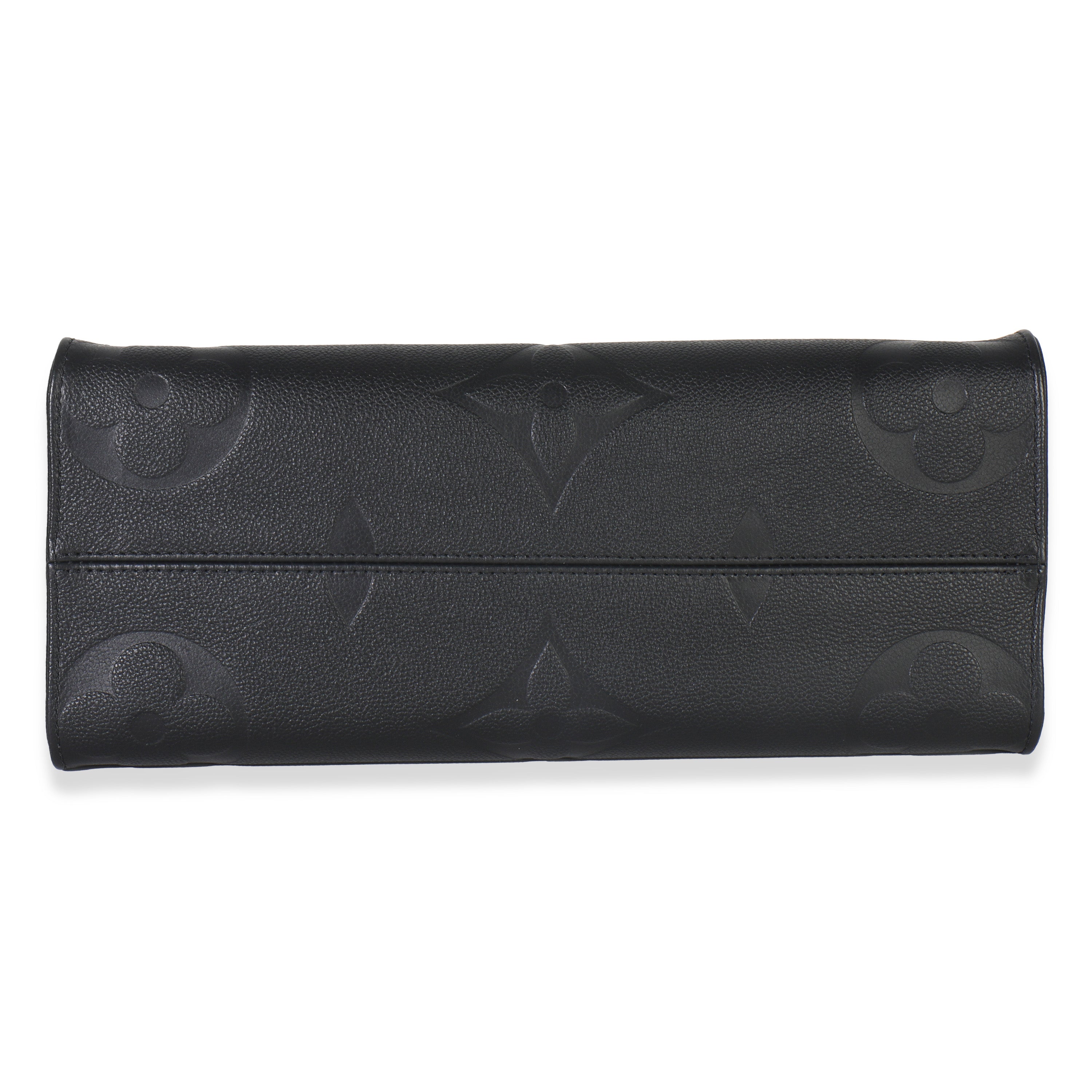 Louis Vuitton Black Monogram Empreinte Onthego MM