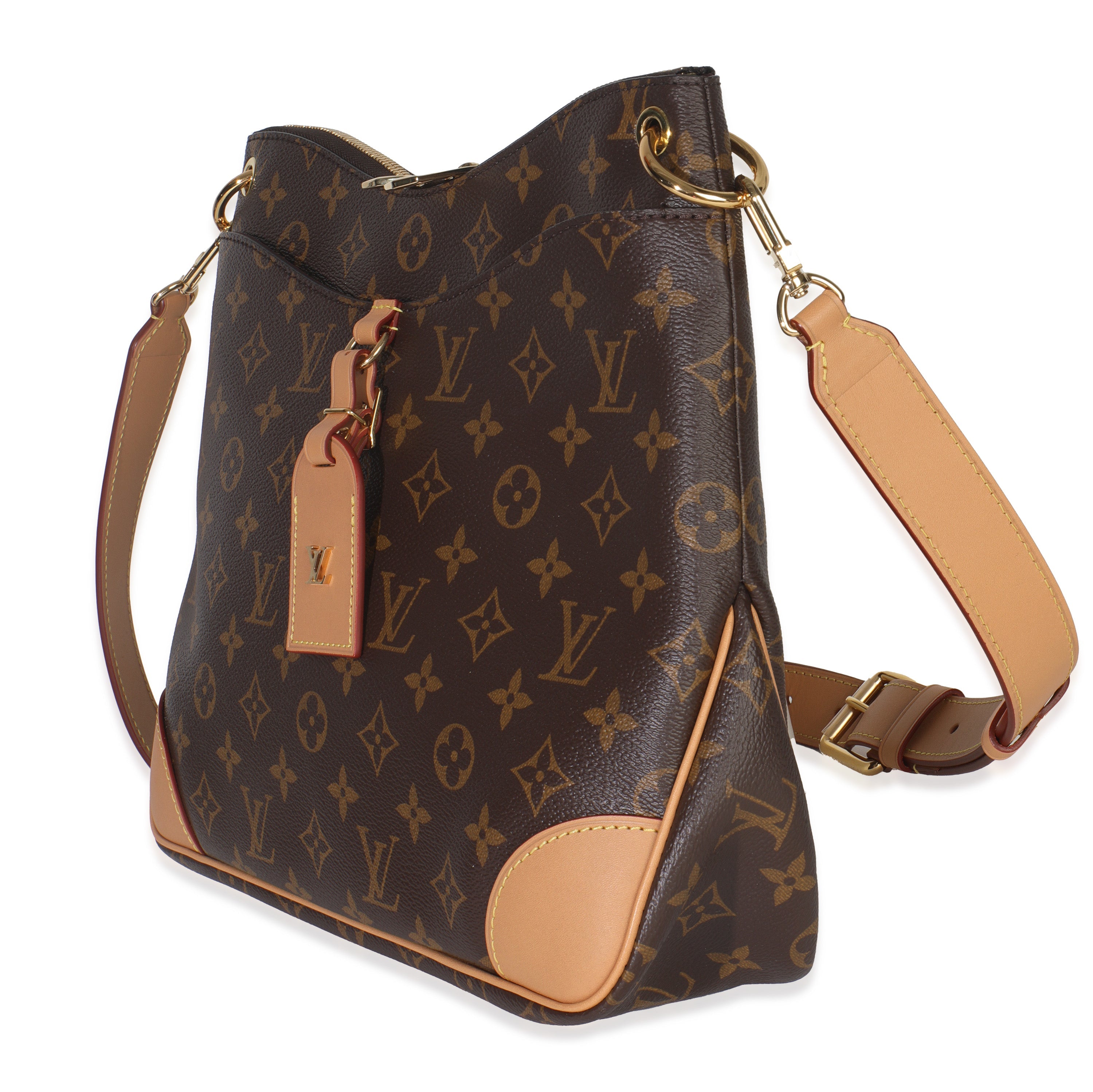 Louis Vuitton Natural Monogram Canvas Odeon MM