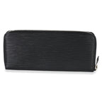 Louis Vuitton Black Epi Clemence Wallet
