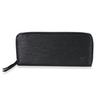 Louis Vuitton Black Epi Clemence Wallet