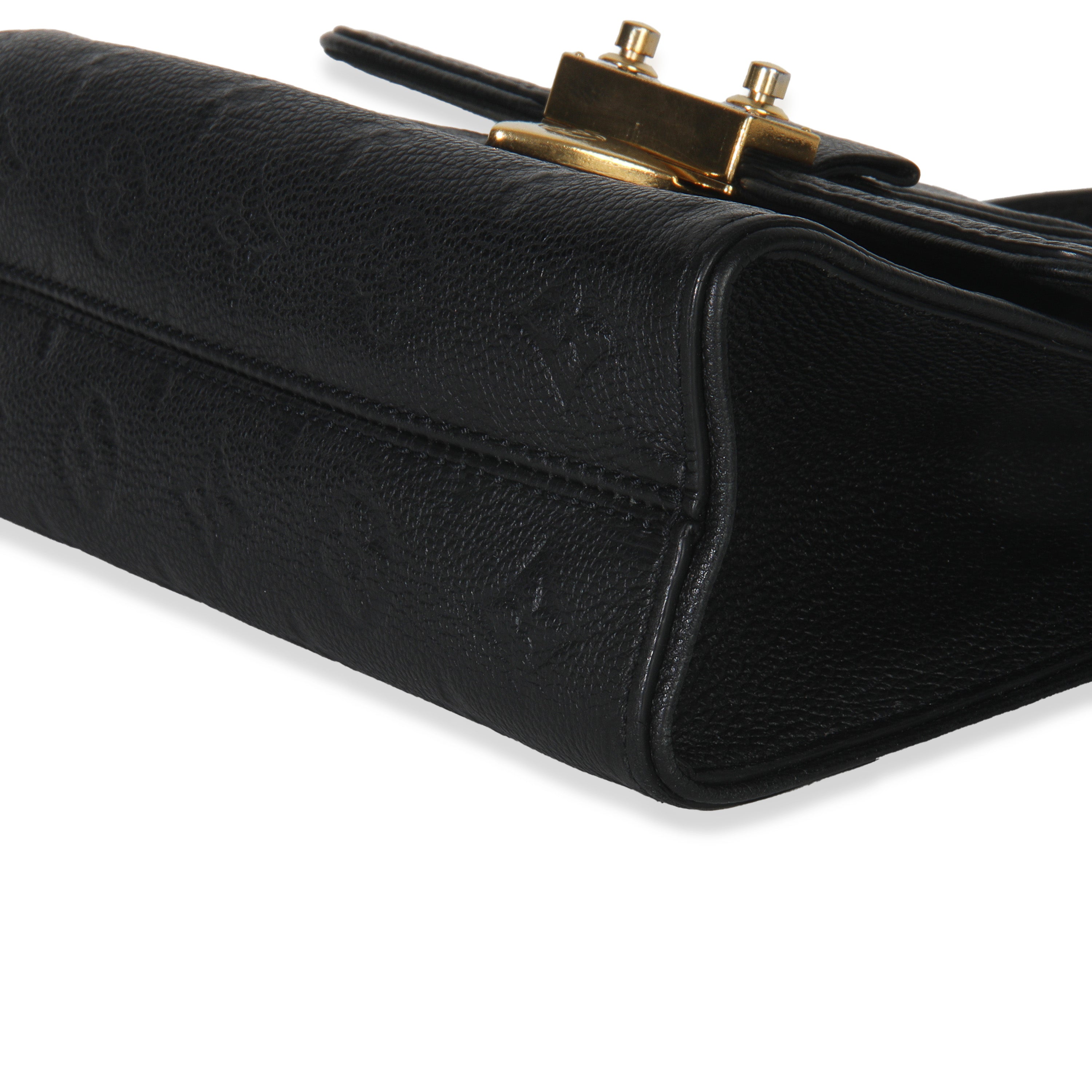 Louis Vuitton Black Monogram Empreinte Saint Sulpice PM