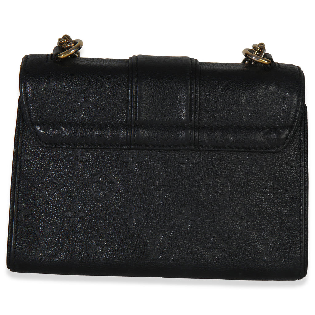 Louis Vuitton Black Monogram Empreinte Saint Sulpice PM