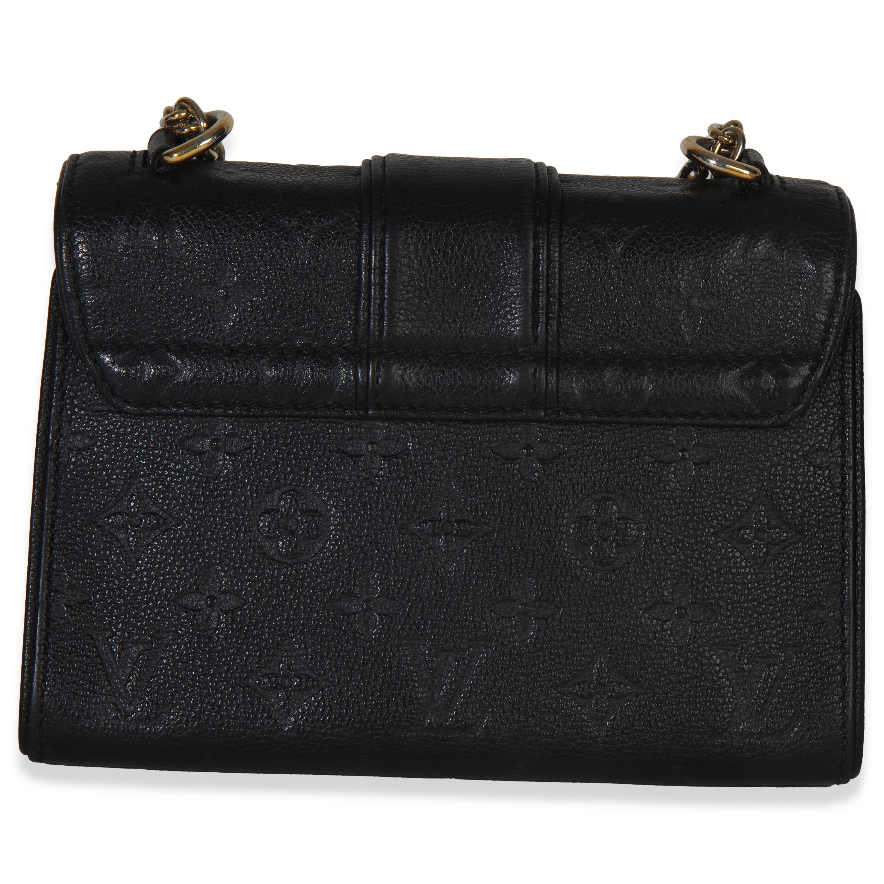 Louis Vuitton Black Monogram Empreinte Saint Sulpice PM
