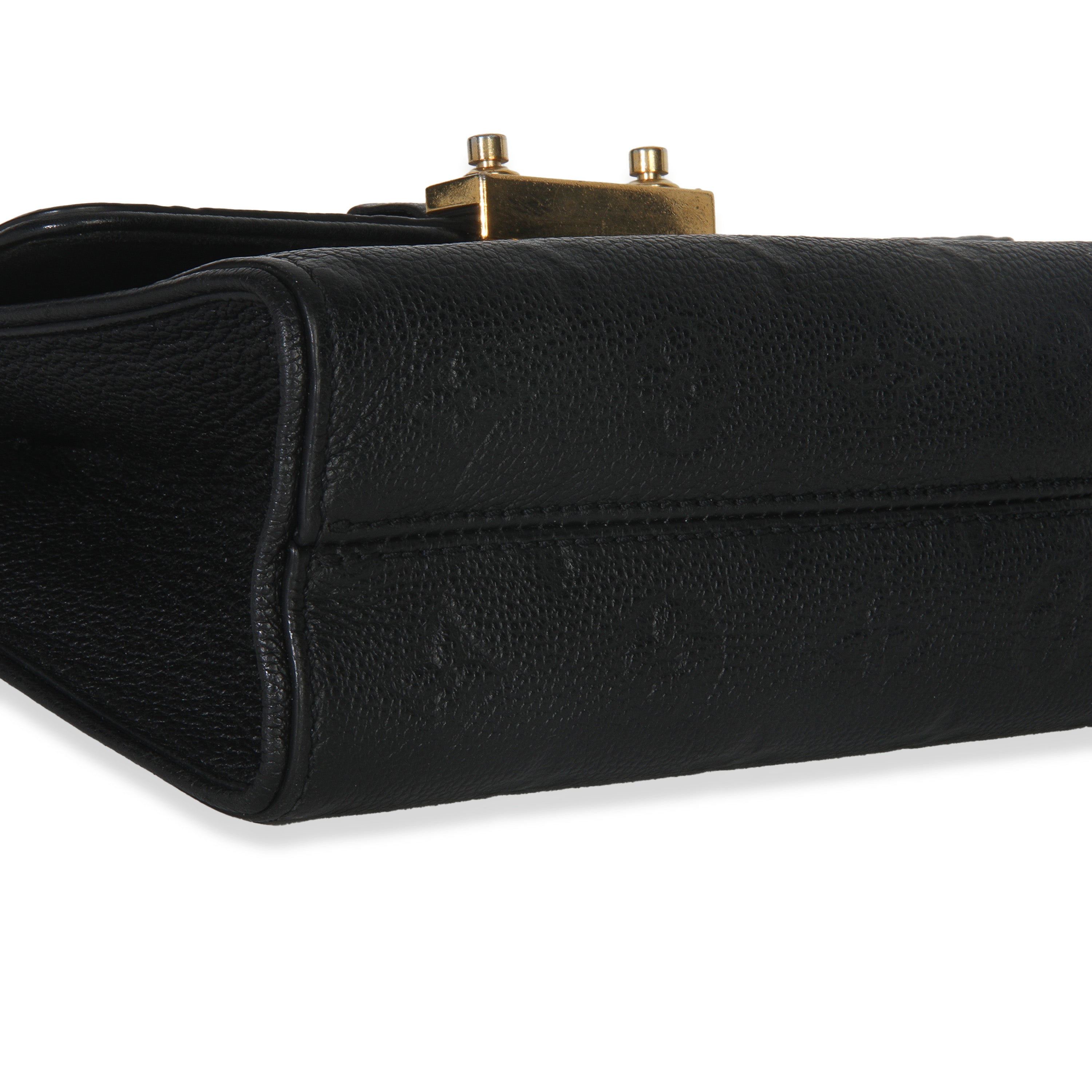 Louis Vuitton Black Monogram Empreinte Saint Sulpice PM