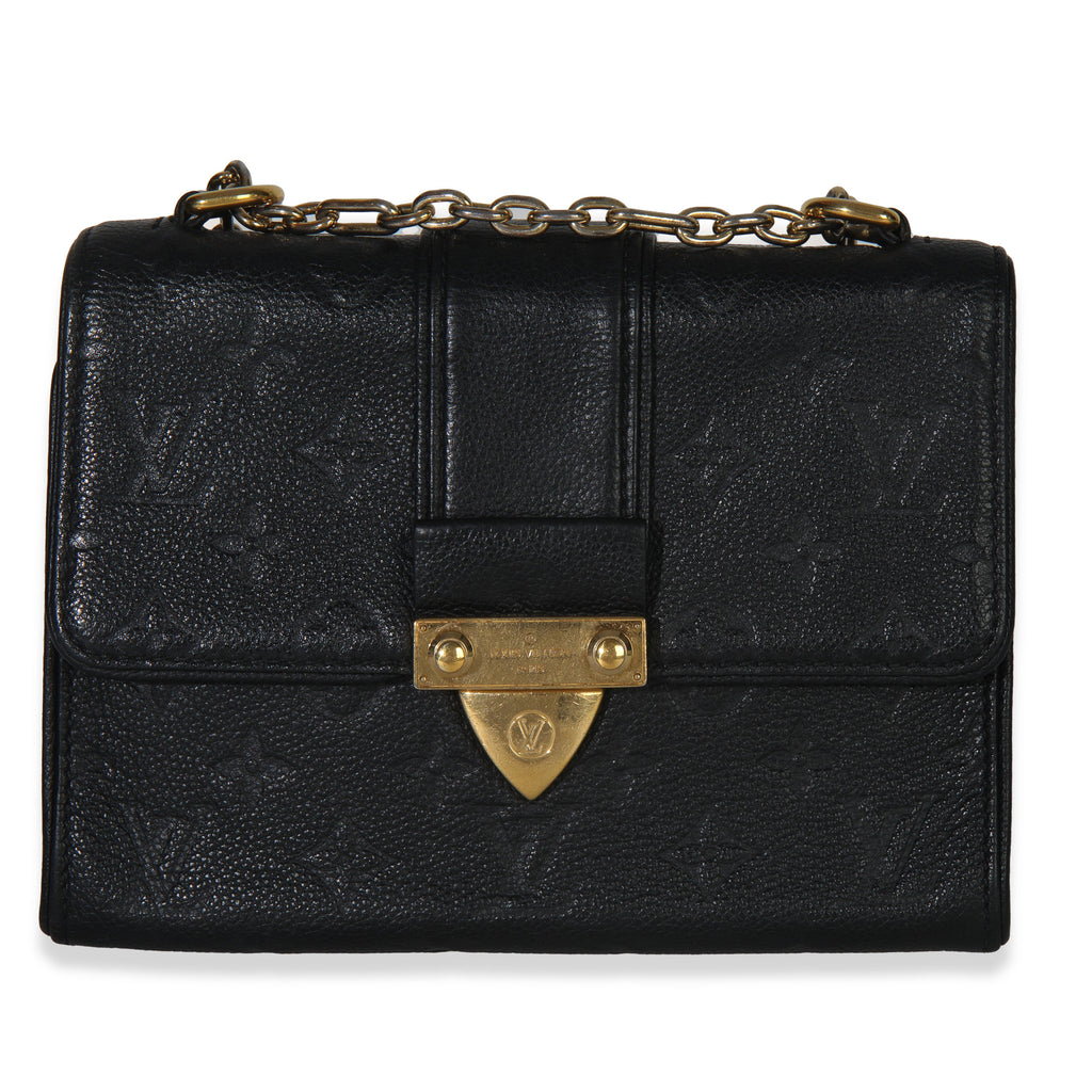 Louis Vuitton Black Monogram Empreinte Saint Sulpice PM