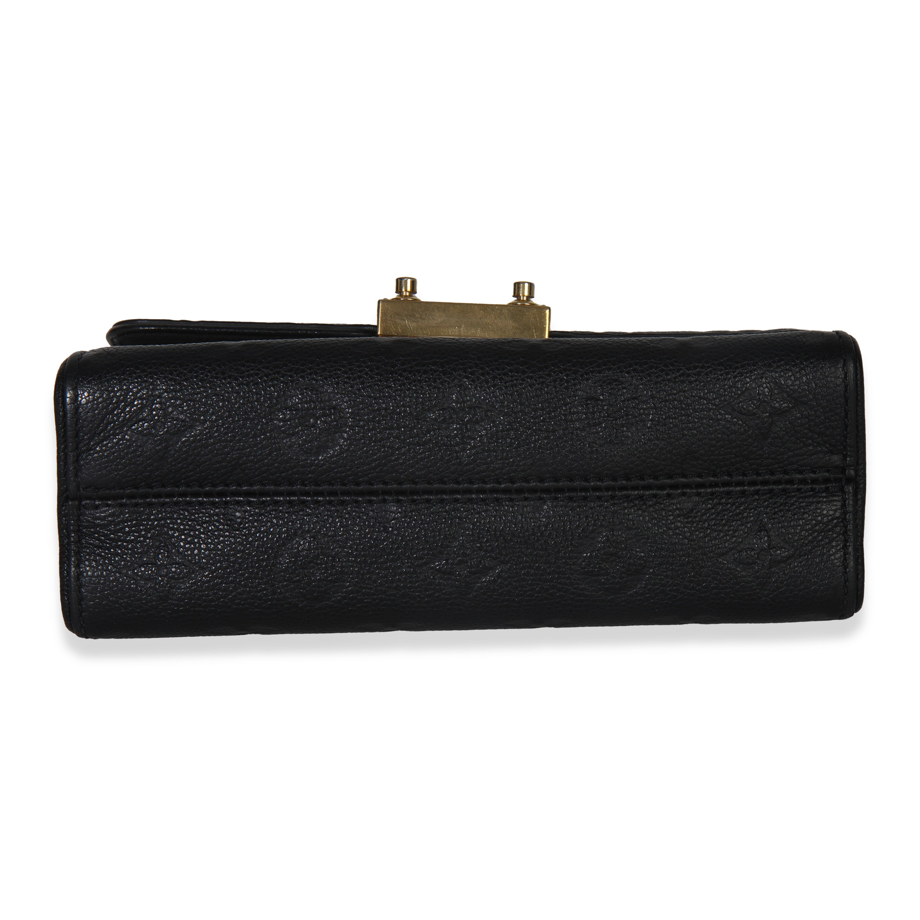 Louis Vuitton Black Monogram Empreinte Saint Sulpice PM