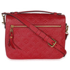 Louis Vuitton Scarlet Monogram Empreinte Pochette Metis
