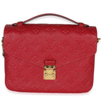 Louis Vuitton Scarlet Monogram Empreinte Pochette Metis