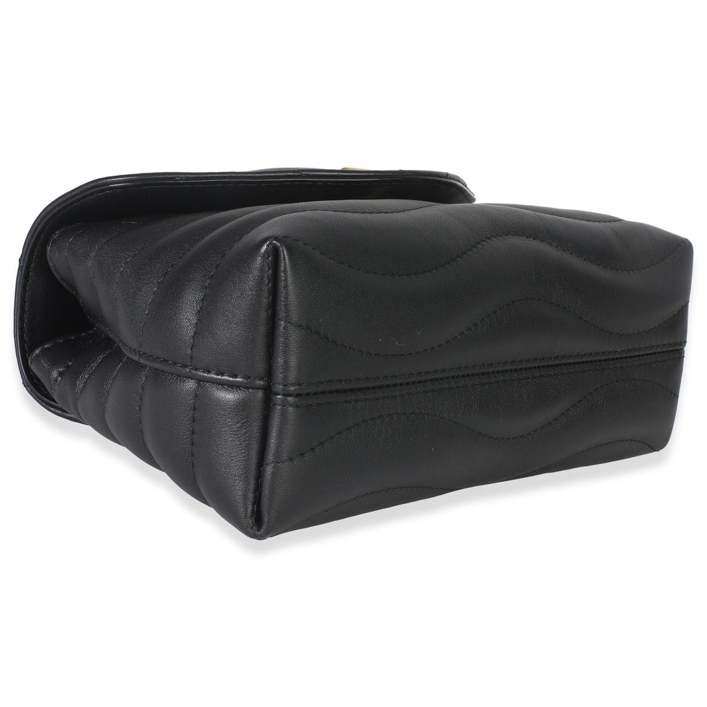 Louis Vuitton Black Calfskin New Wave Hold Me Top Handle Bag