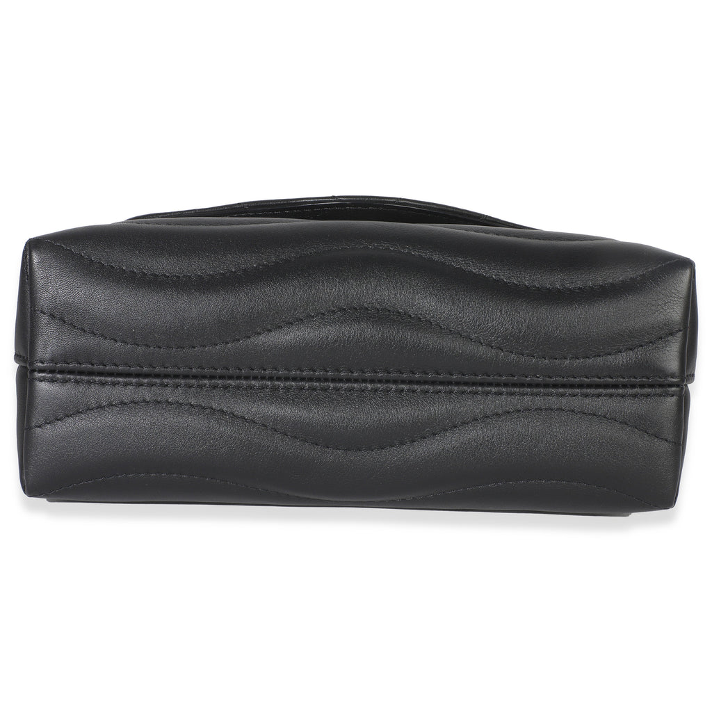 Louis Vuitton Black Calfskin New Wave Hold Me Top Handle Bag