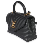 Louis Vuitton Black Calfskin New Wave Hold Me Top Handle Bag