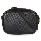 Louis Vuitton Black Calfskin New Wave Camera Bag