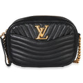 Louis Vuitton Black Calfskin New Wave Camera Bag