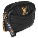 Louis Vuitton Black Calfskin New Wave Camera Bag
