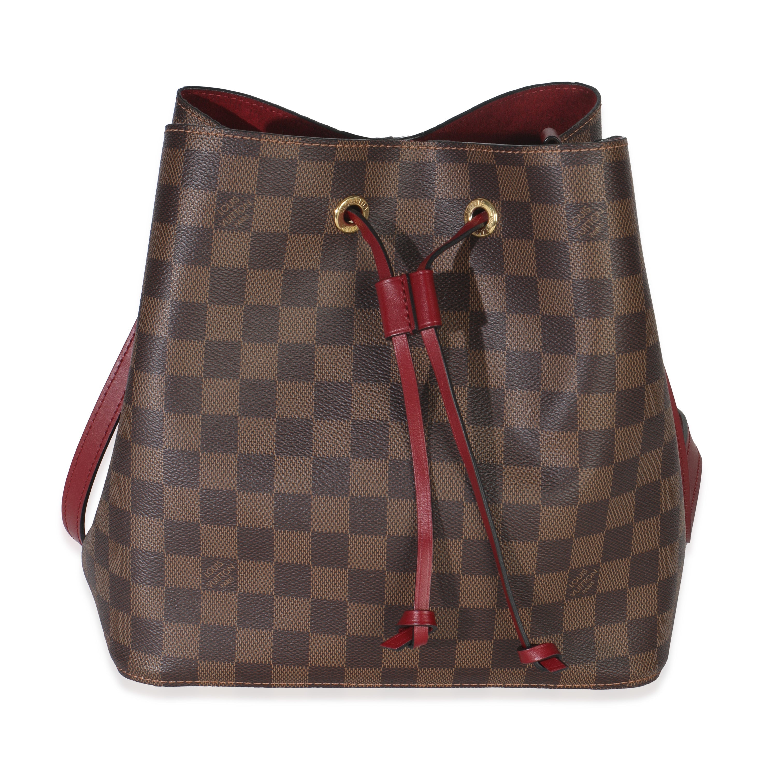 Louis Vuitton Cherry Damier Ebene Neonoe MM
