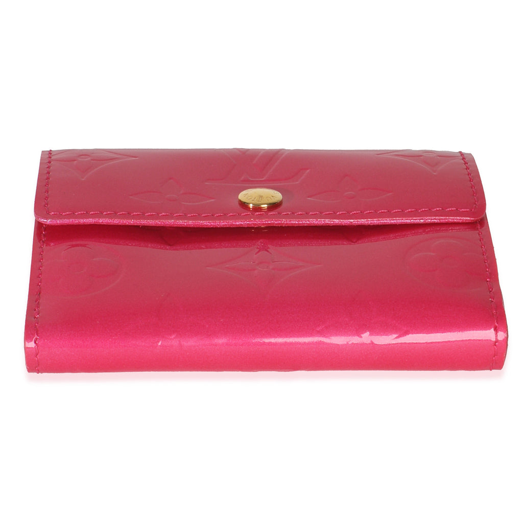 Louis Vuitton Fuschia Monogram Vernis Elise Wallet