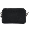 Gucci Black Jumbo GG Canvas Messenger Bag