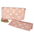 Louis Vuitton Rose Creme Giant Monogram Empreinte Felicie Pochette