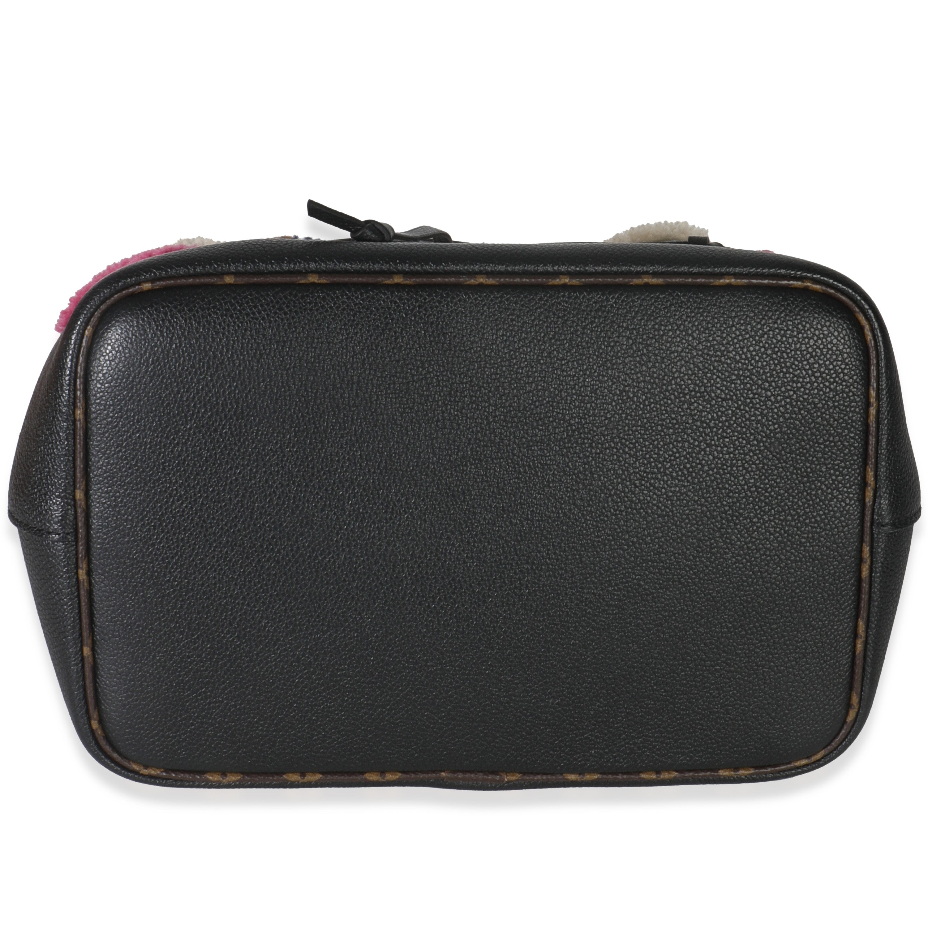 Louis Vuitton Black Shearling Monogram Neonoe MM