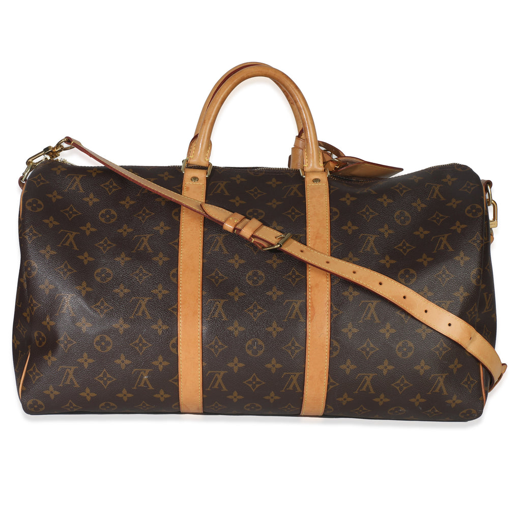 Louis Vuitton Monogram Canvas Keepall Bandouliere 50