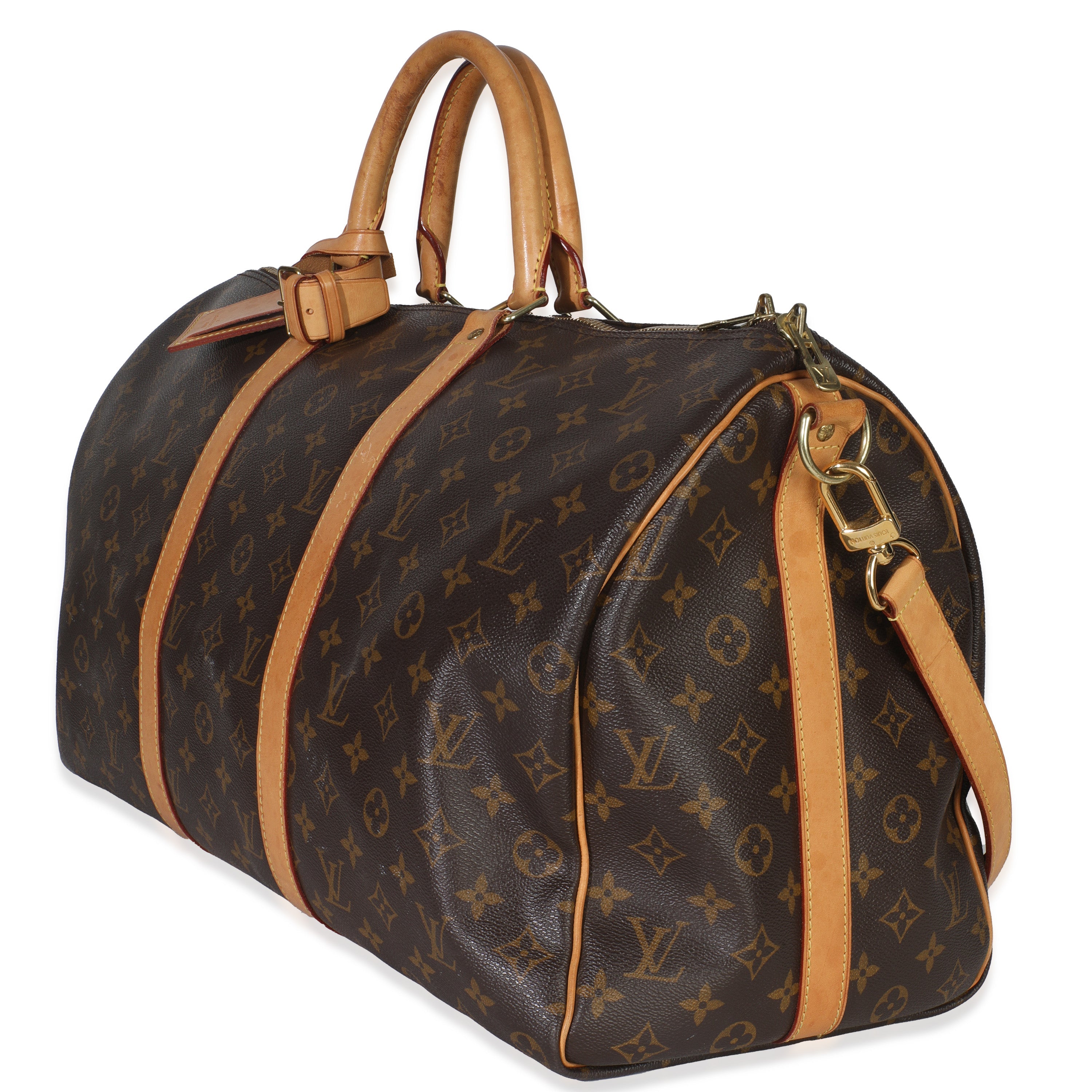 Louis Vuitton Monogram Canvas Keepall Bandouliere 50