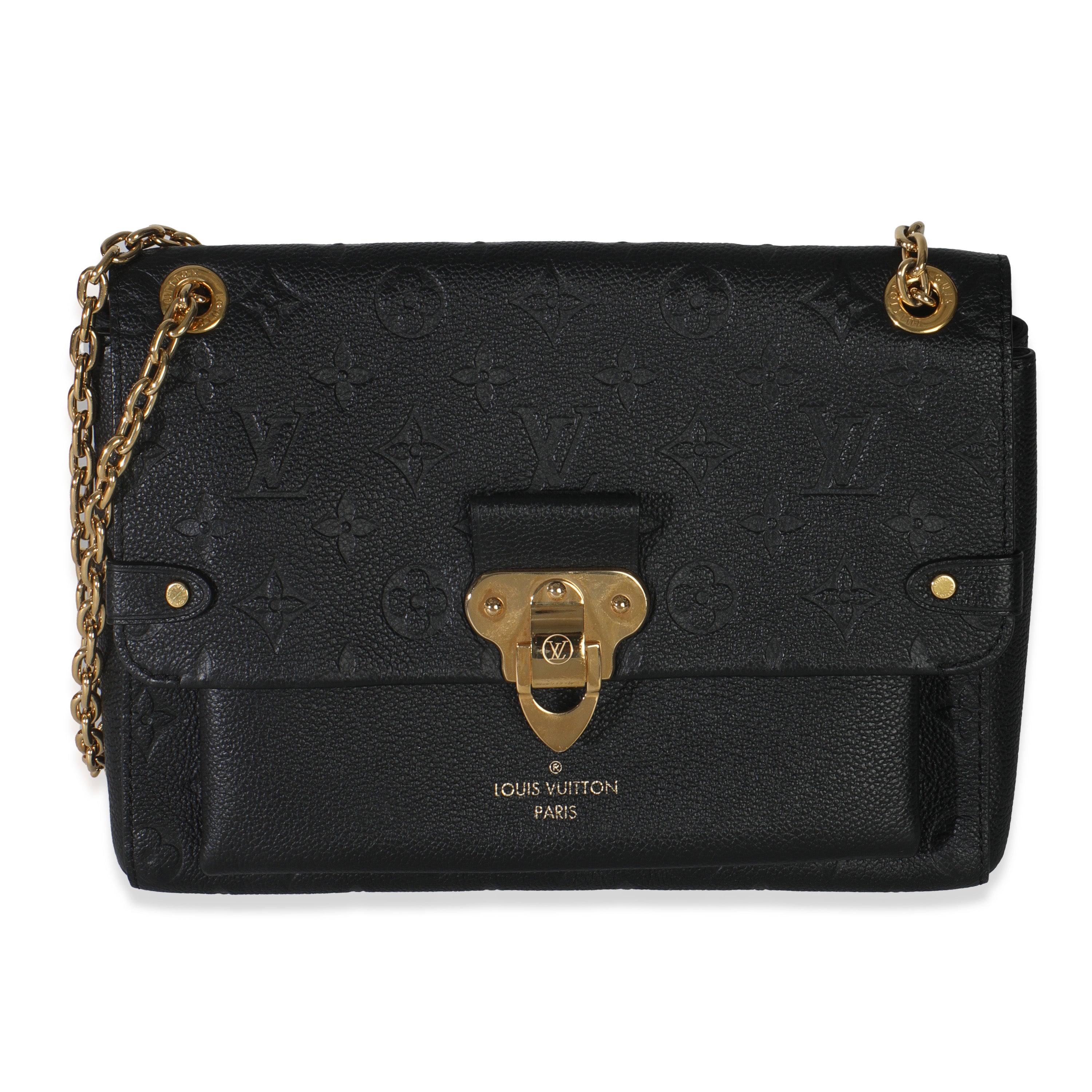 Louis Vuitton Black Monogram Empreinte Vavin PM