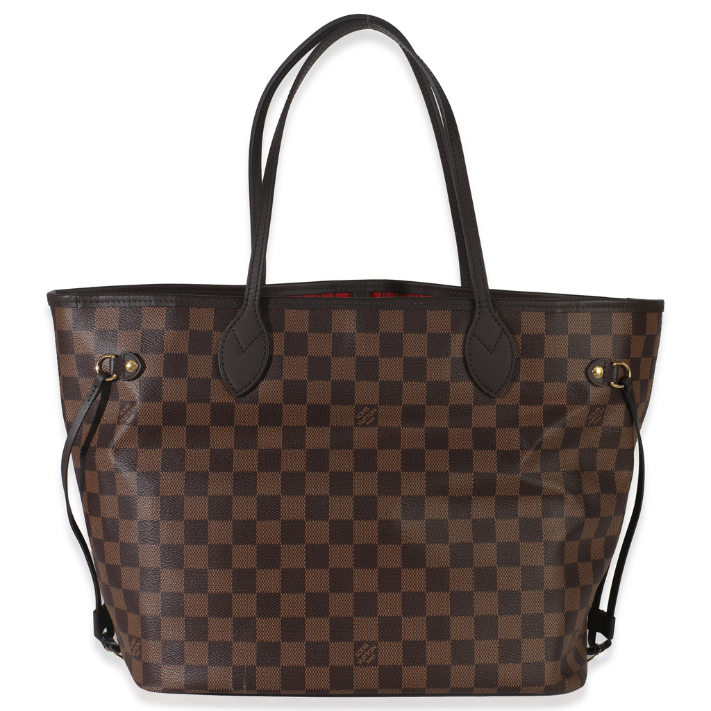 Louis Vuitton Cherry Damier Ebene Canvas Neverfull MM