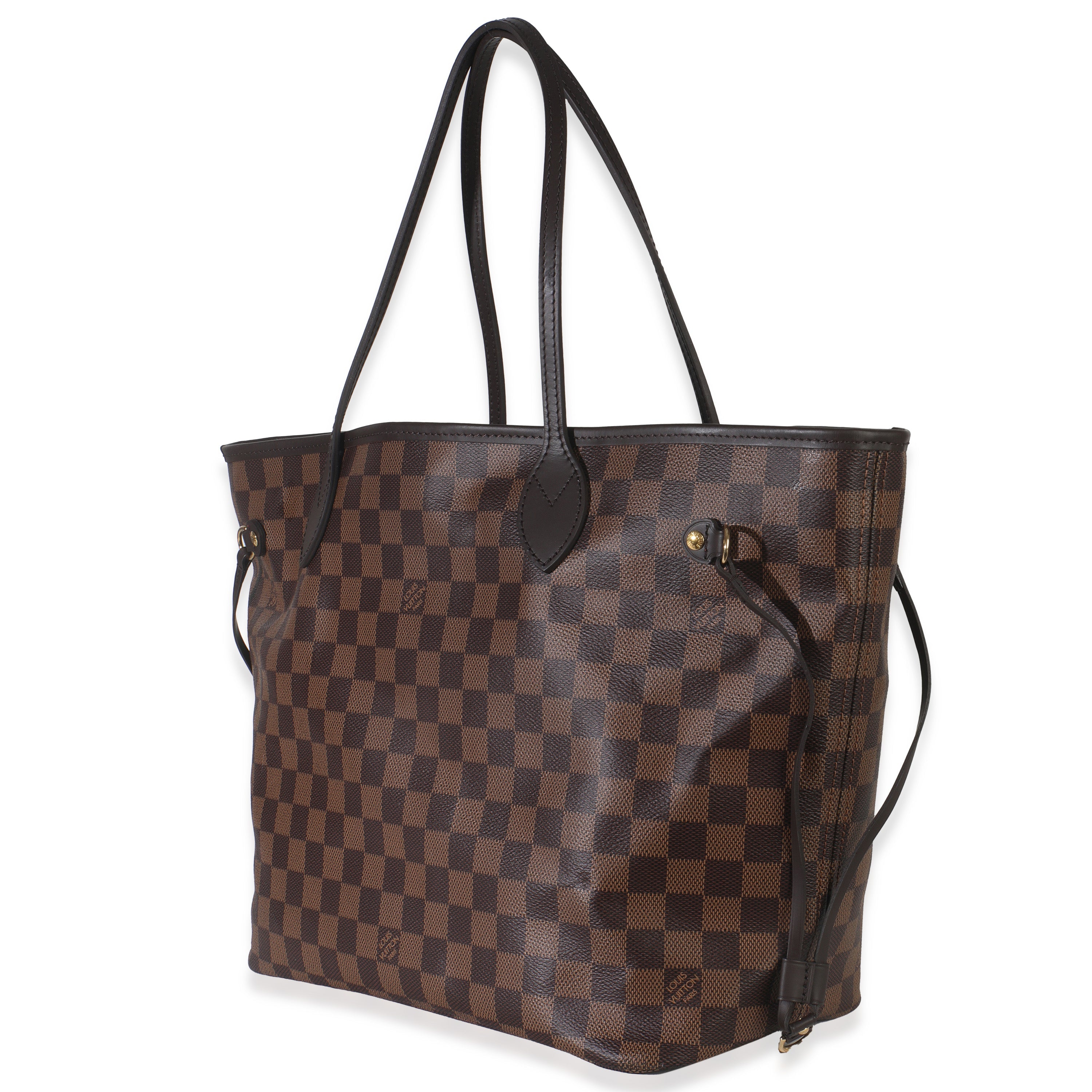Louis Vuitton Cherry Damier Ebene Canvas Neverfull MM