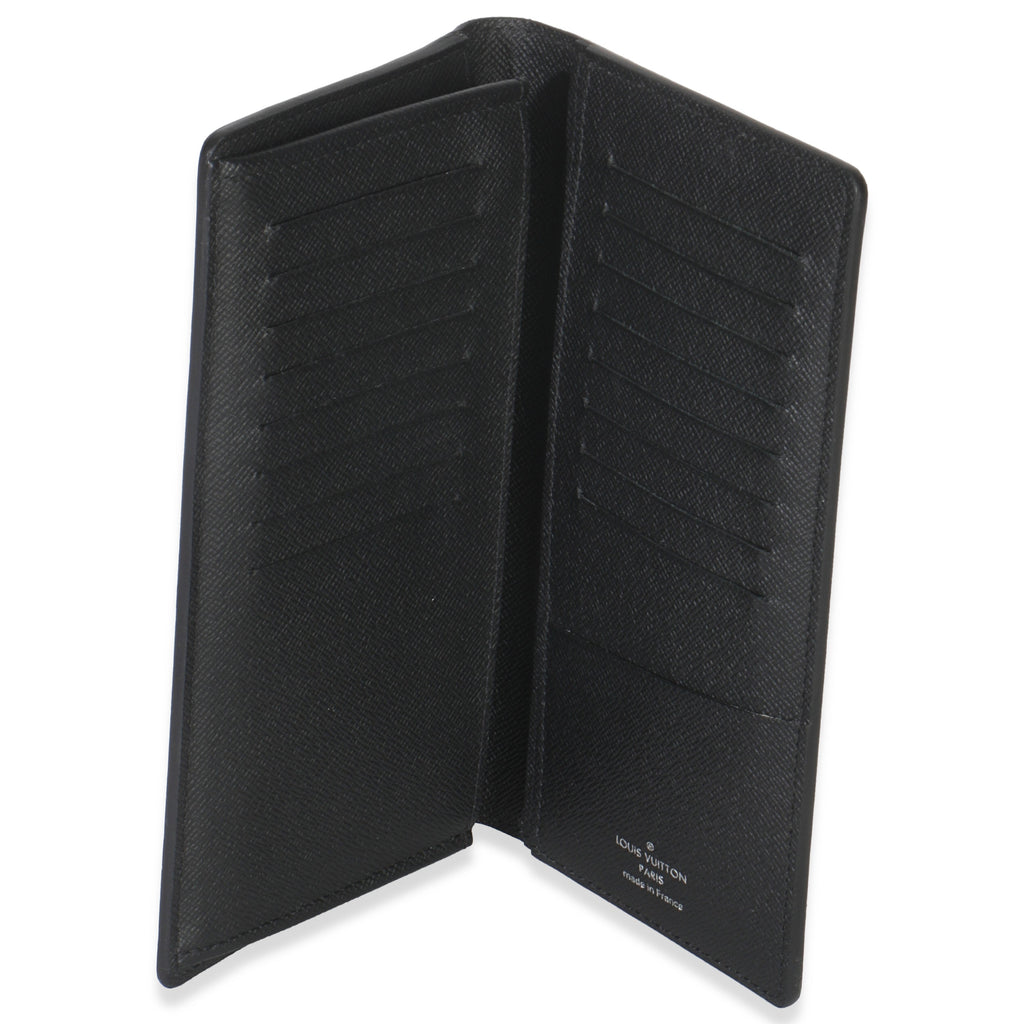 Louis Vuitton Monogram Eclipse Canvas Brazza Wallet