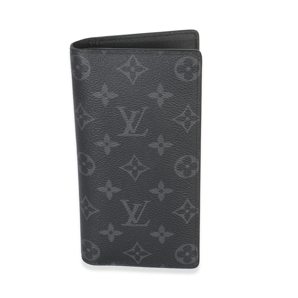 Louis Vuitton Monogram Eclipse Canvas Brazza Wallet