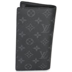 Louis Vuitton Monogram Eclipse Canvas Brazza Wallet