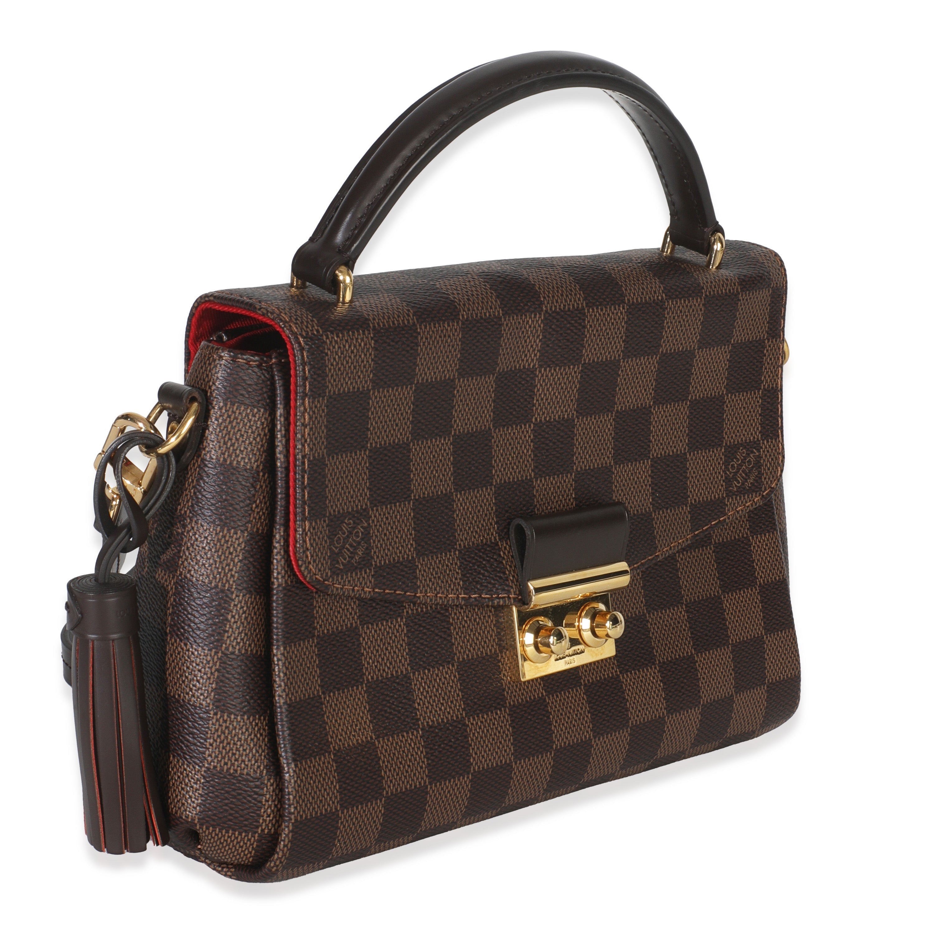 Louis Vuitton Damier Ebene Canvas Croisette