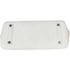 Louis Vuitton White Monogram Transparence Lockit East West