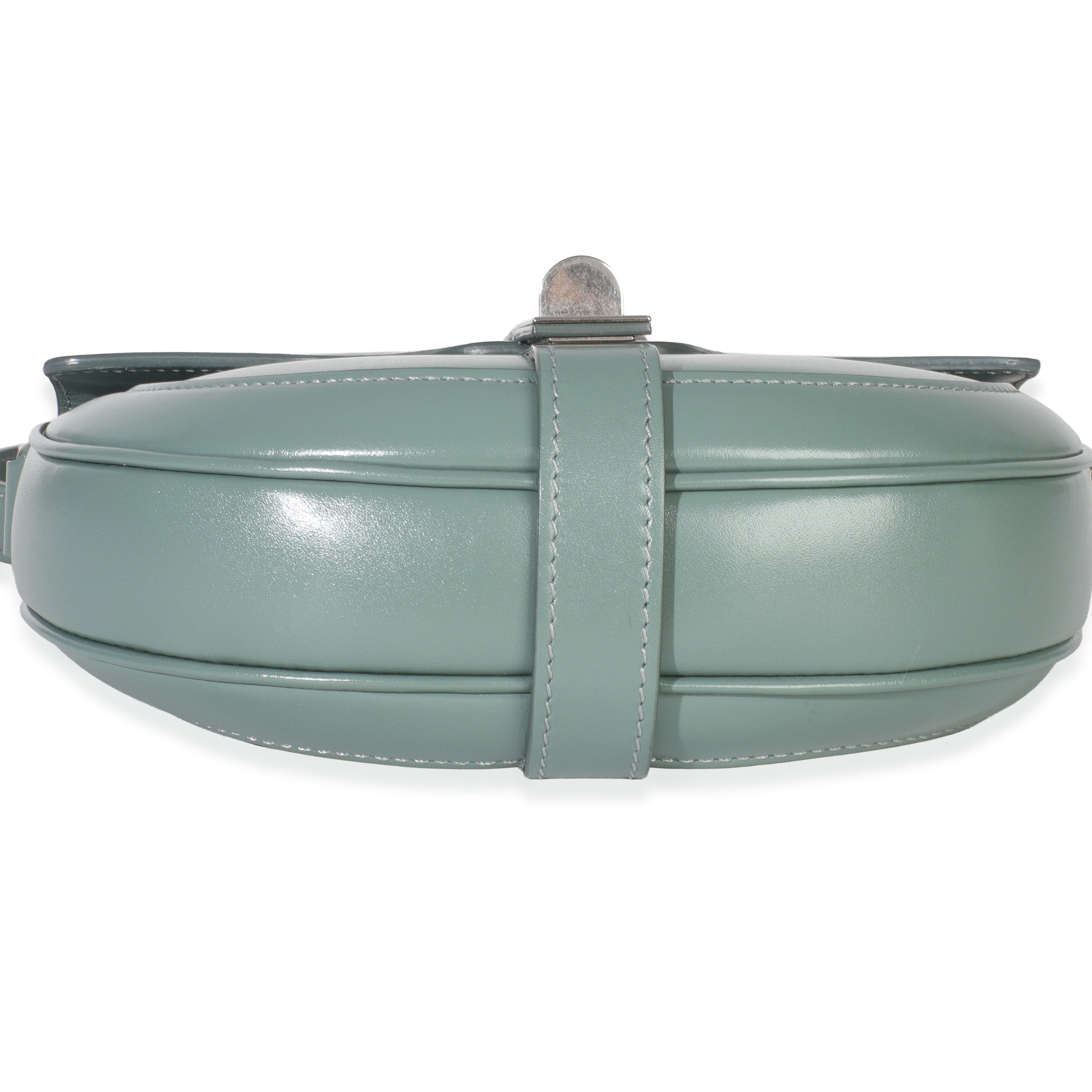 Celadon Satinated Calfskin Besace Small 16