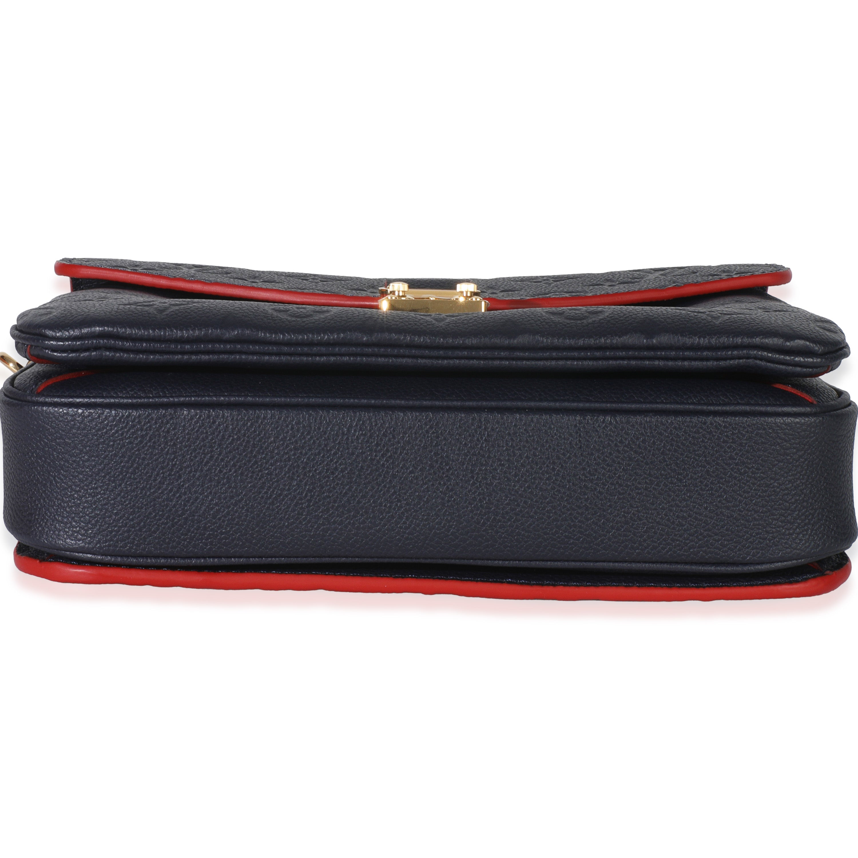 Louis Vuitton Marine Rouge Empreinte Pochette Metis