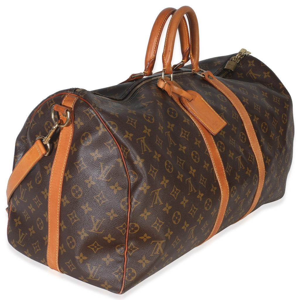 Louis Vuitton Monogram Canvas Keepall Bandouliere 55