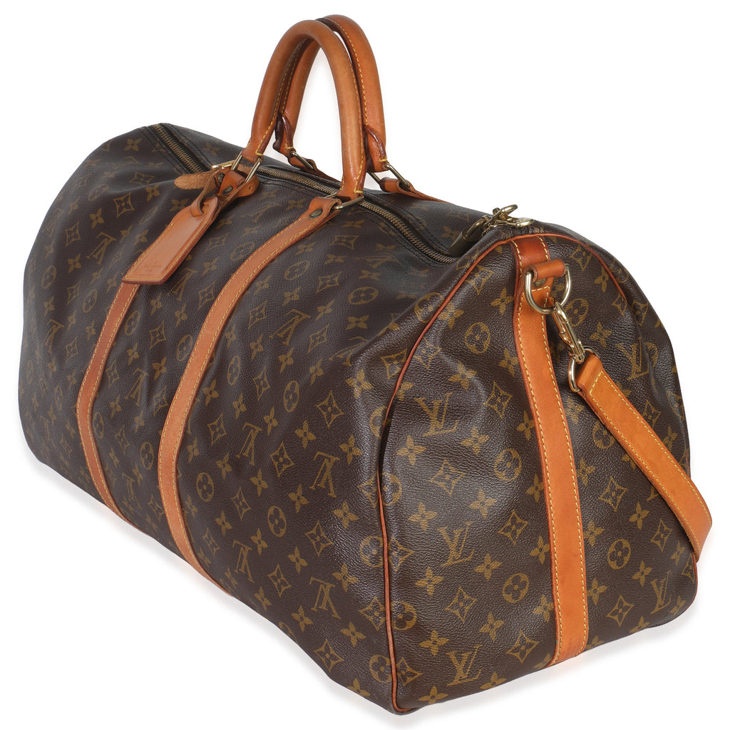 Louis Vuitton Monogram Canvas Keepall Bandouliere 55