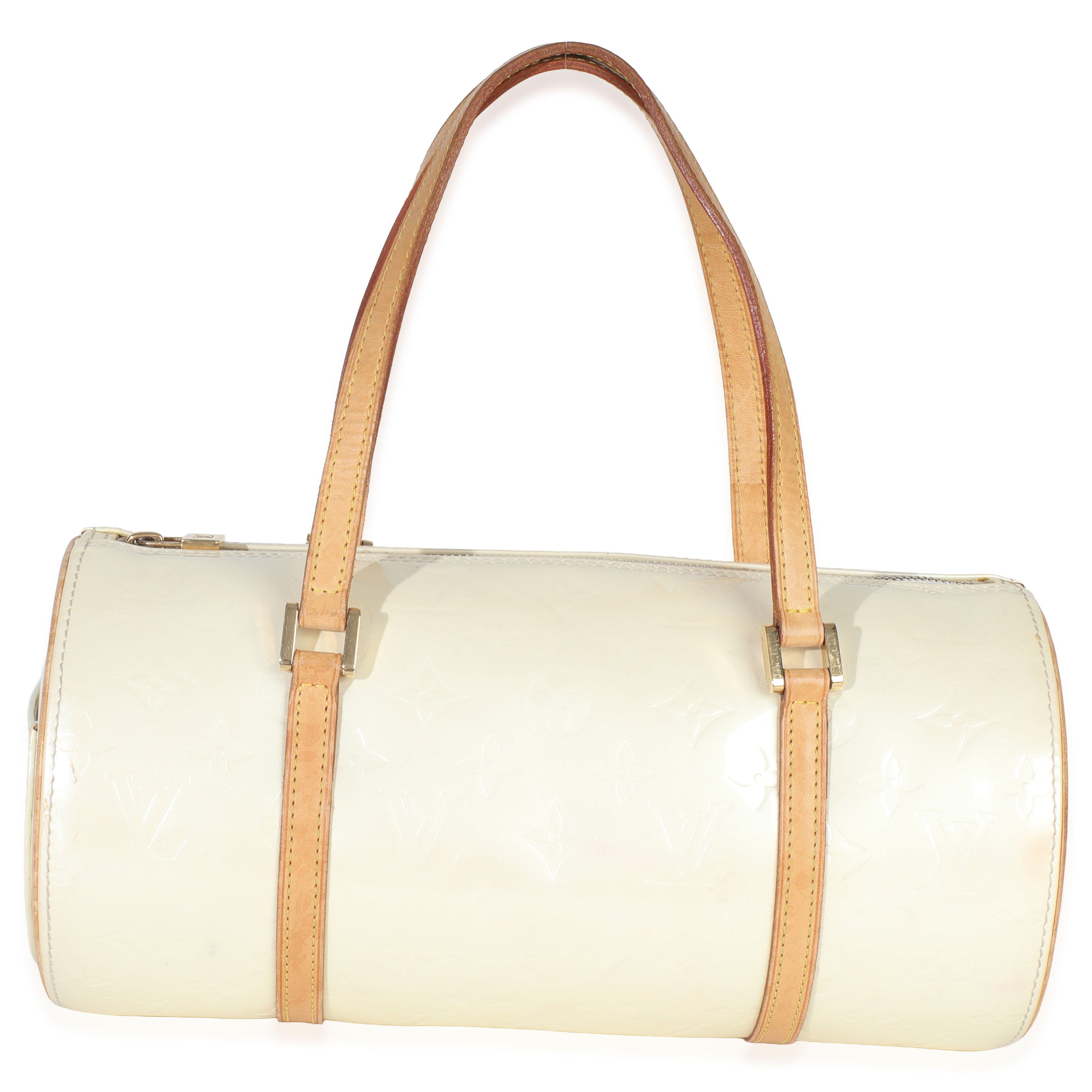 Louis Vuitton Ivory Monogram Vernis Papillon