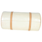 Louis Vuitton Ivory Monogram Vernis Papillon