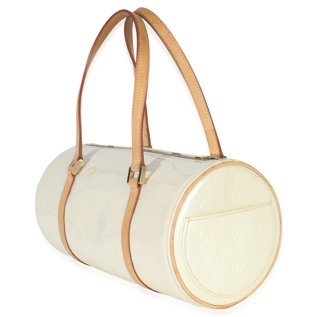 Louis Vuitton Ivory Monogram Vernis Papillon
