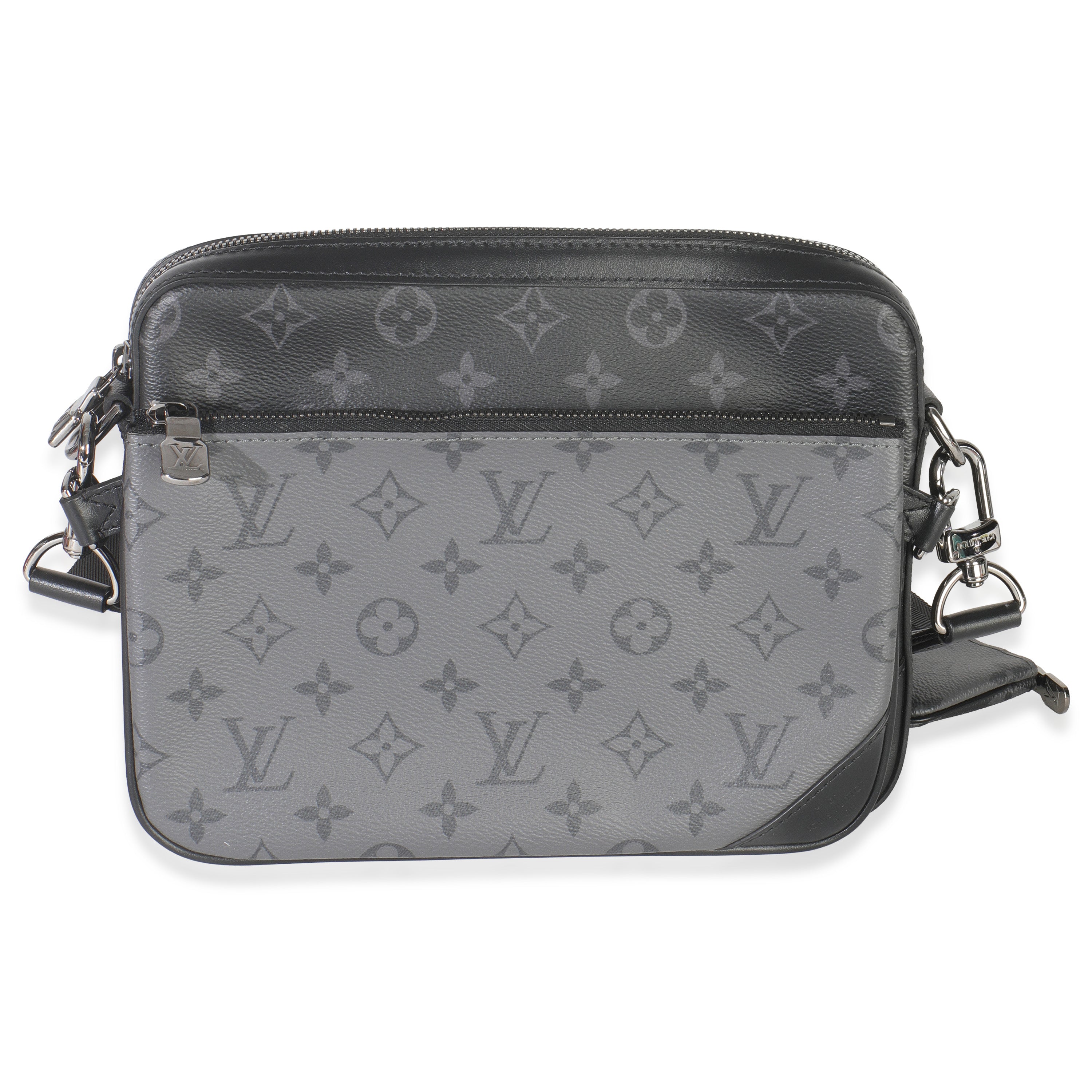 Louis Vuitton Monogram Eclipse Canvas Trio Messenger