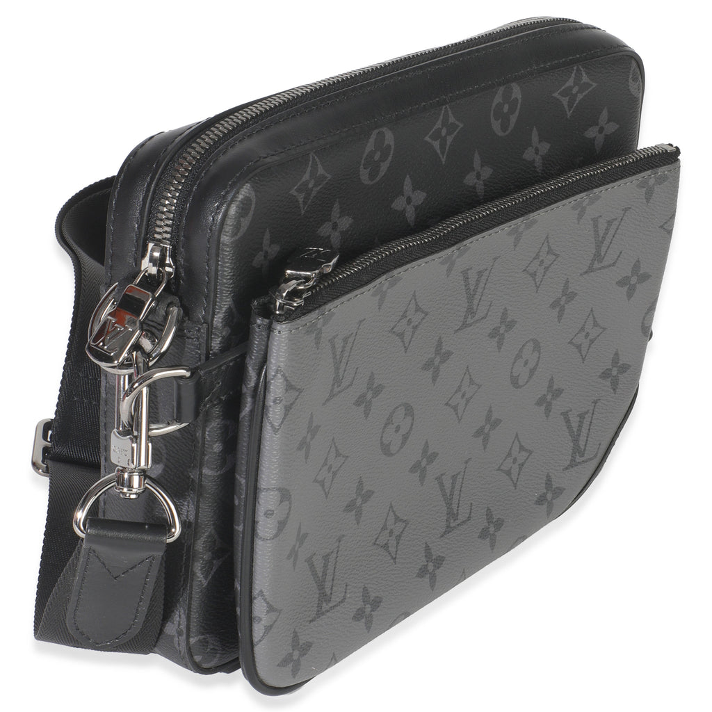 Louis Vuitton Monogram Eclipse Canvas Trio Messenger