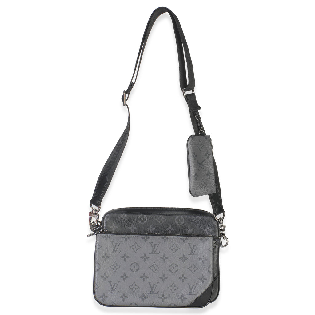 Louis Vuitton Monogram Eclipse Canvas Trio Messenger
