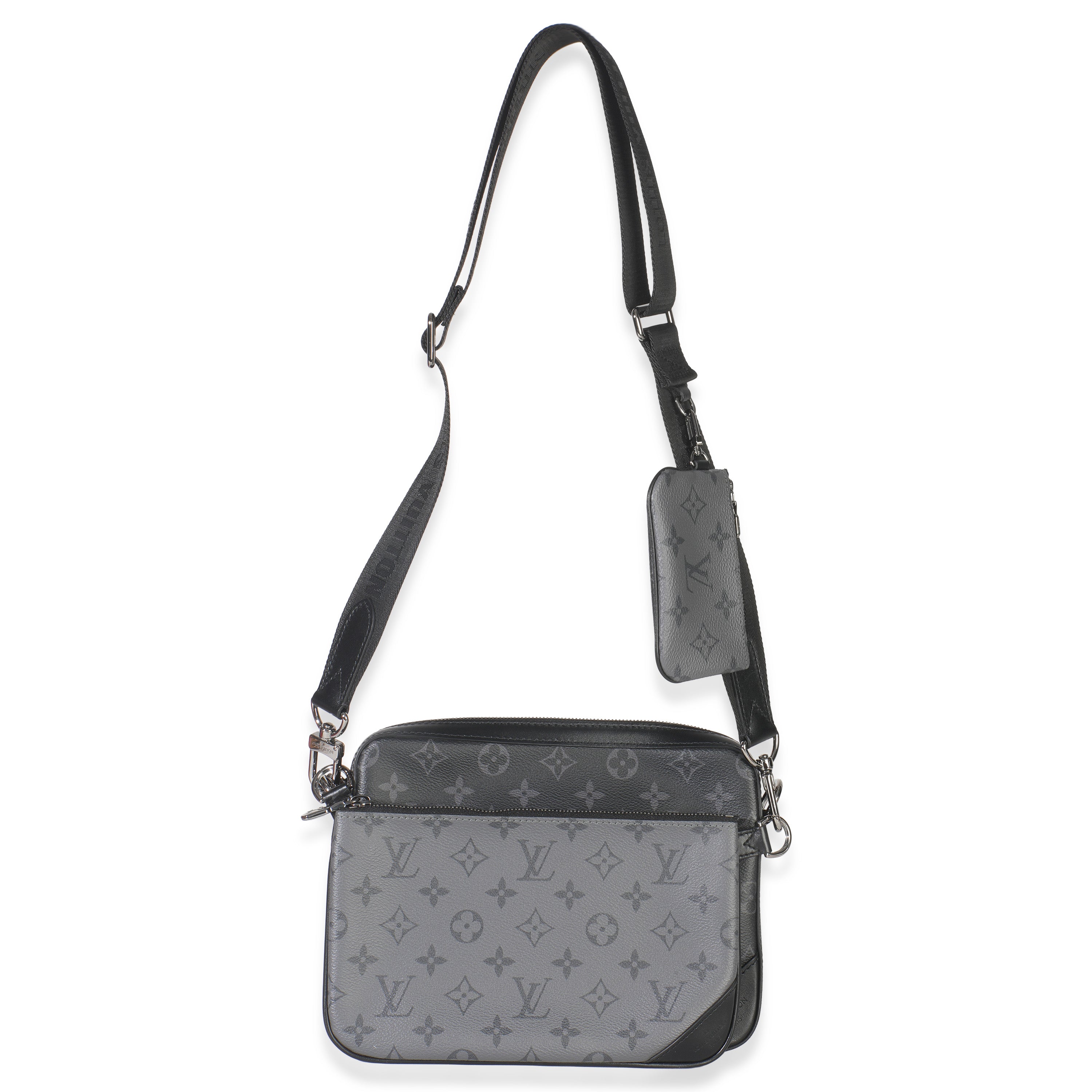 Louis Vuitton Monogram Eclipse Canvas Trio Messenger