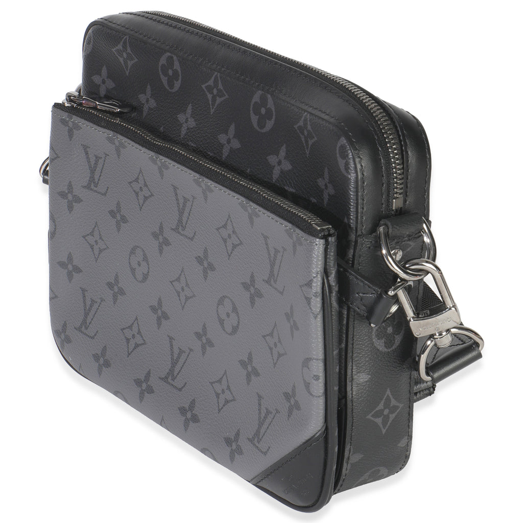 Louis Vuitton Monogram Eclipse Canvas Trio Messenger