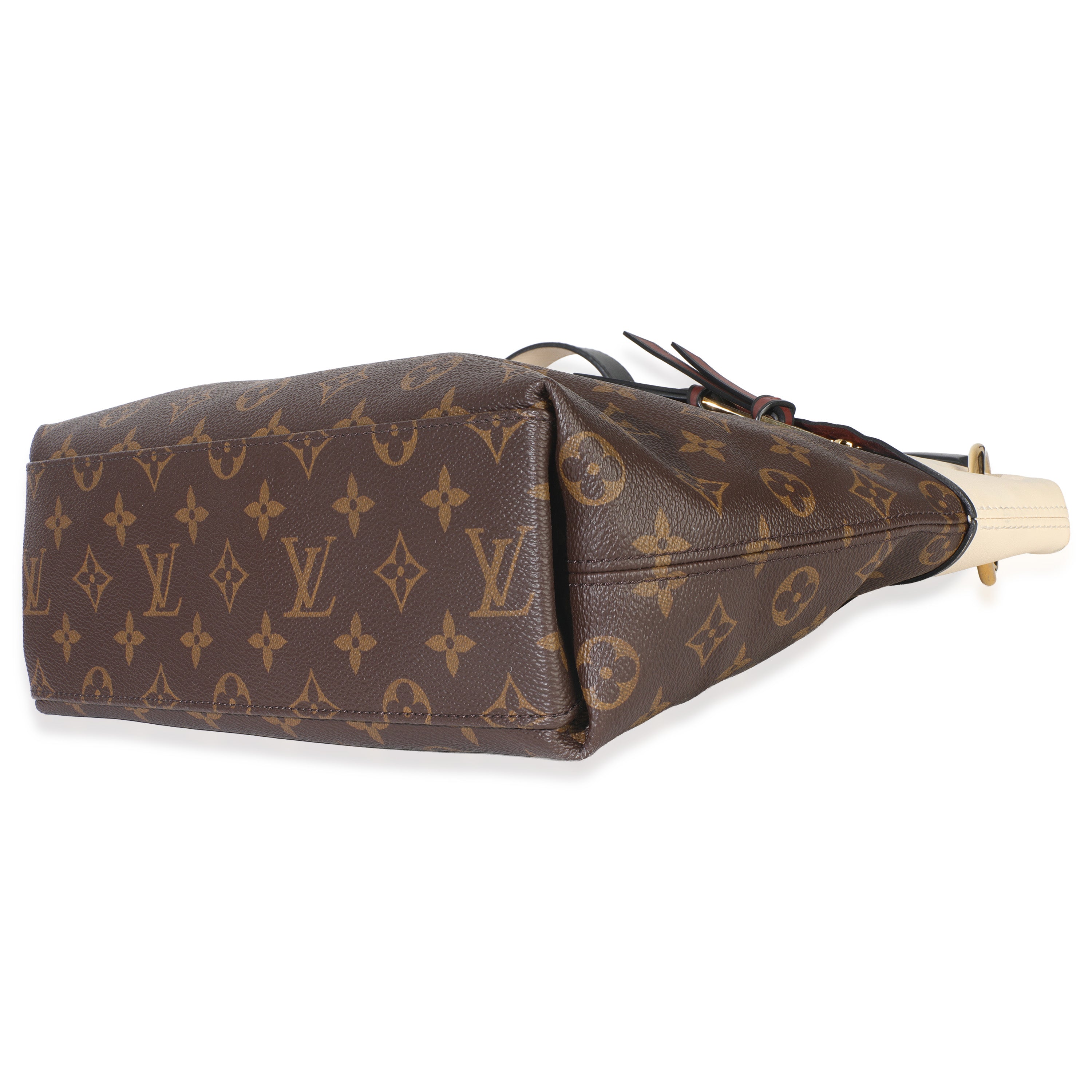 Louis Vuitton Creme Monogram Canvas Tuileries Besace