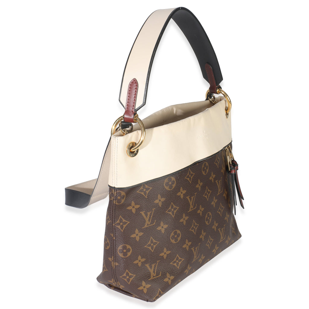 Louis Vuitton Creme Monogram Canvas Tuileries Besace