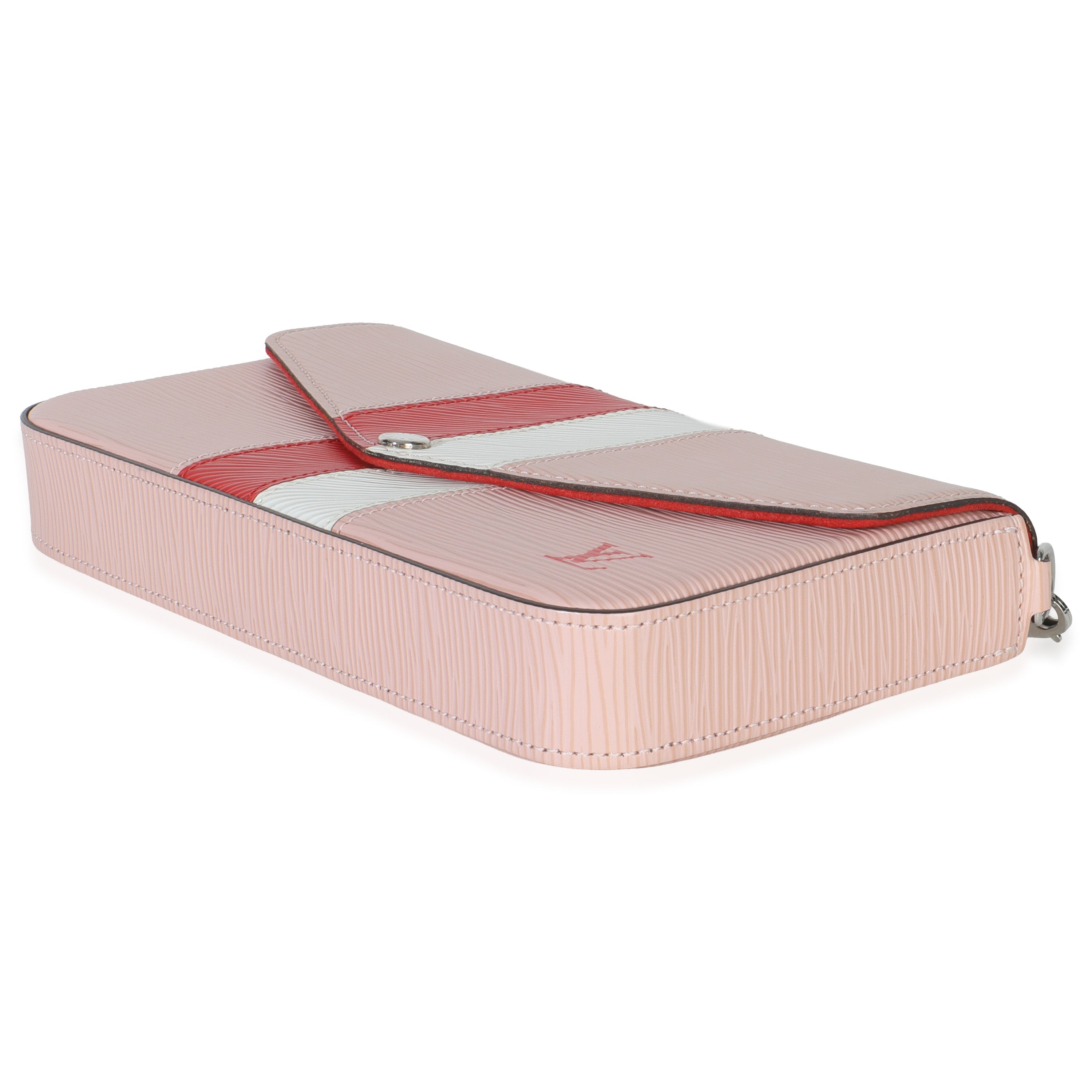 Louis Vuitton Rose Ballerine Epi Stripe Felicie Pochette